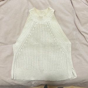 wilfred le fou halter knit tank sweater xxs